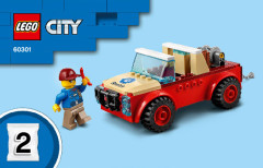 LEGO 60301 instructions page 1 – build guide