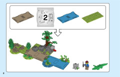 LEGO 60302 instructions page 2 – build guide