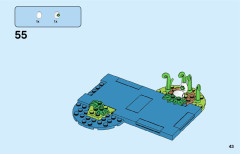 LEGO 60302 instructions page 43 – build guide