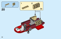 LEGO 60302 instructions page 22 – build guide