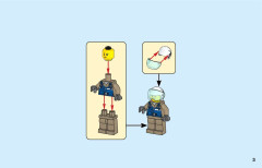 LEGO 60302 instructions page 3 – build guide