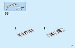 LEGO 60302 instructions page 43 – build guide