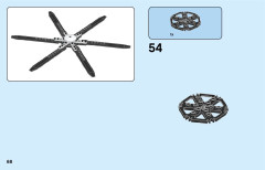 LEGO 60302 instructions page 68 – build guide