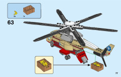 LEGO 60302 instructions page 77 – build guide