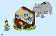 LEGO 60302 instructions page 38 – build guide