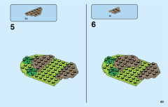 LEGO 60302 instructions page 43 – build guide