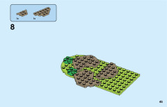 LEGO 60302 instructions page 45 – build guide