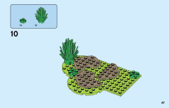 LEGO 60302 instructions page 47 – build guide