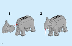 LEGO 60302 instructions page 8 – build guide