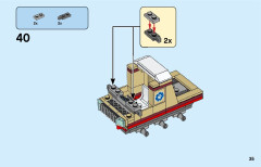 LEGO 60302 instructions page 35 – build guide