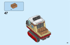 LEGO 60302 instructions page 43 – build guide