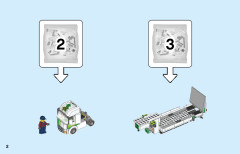 LEGO 60305 instructions page 2 – build guide