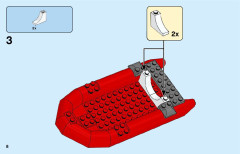 LEGO 60308 instructions page 8 – build guide