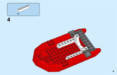 LEGO 60308 instructions page 9 – build guide