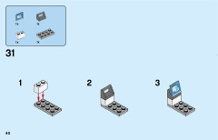 LEGO 60308 instructions page 40 – build guide