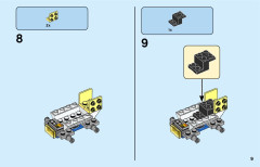 LEGO 60308 instructions page 9 – build guide