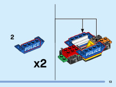 LEGO 60312 instructions page 13 – build guide