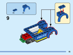 LEGO 60312 instructions page 15 – build guide