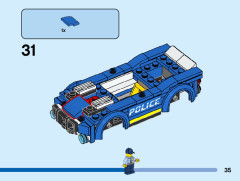 LEGO 60312 instructions page 35 – build guide