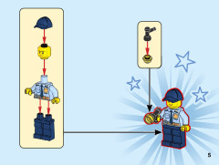 LEGO 60312 instructions page 5 – build guide