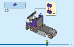 LEGO 60313 instructions page 47 – build guide