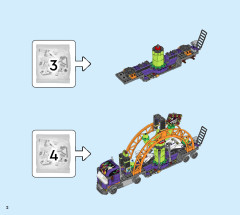 LEGO 60313 instructions page 2 – build guide