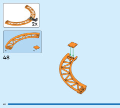 LEGO 60313 instructions page 48 – build guide