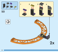 LEGO 60313 instructions page 50 – build guide