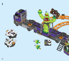LEGO 60313 instructions page 72 – build guide