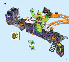 LEGO 60313 instructions page 73 – build guide