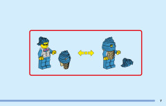 LEGO 60314 instructions page 7 – build guide