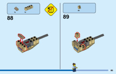 LEGO 60314 instructions page 85 – build guide
