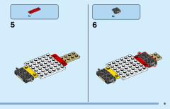 LEGO 60314 instructions page 9 – build guide