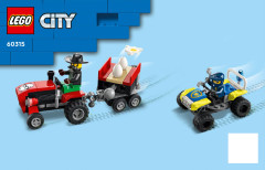 LEGO 60315 instructions page 1 – build guide