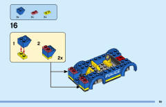 LEGO 60316 instructions page 19 – build guide