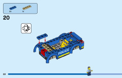LEGO 60316 instructions page 22 – build guide