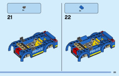 LEGO 60316 instructions page 23 – build guide