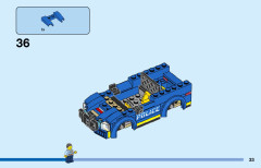 LEGO 60316 instructions page 33 – build guide