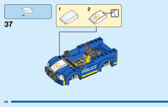 LEGO 60316 instructions page 34 – build guide