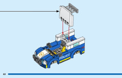 LEGO 60316 instructions page 42 – build guide