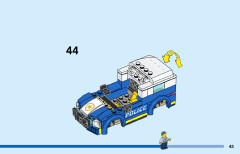 LEGO 60316 instructions page 43 – build guide