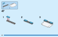 LEGO 60316 instructions page 46 – build guide