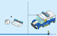LEGO 60316 instructions page 47 – build guide