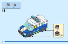 LEGO 60316 instructions page 48 – build guide