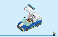 LEGO 60316 instructions page 49 – build guide