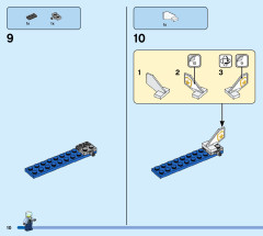 LEGO 60316 instructions page 10 – build guide