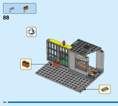 LEGO 60316 instructions page 104 – build guide