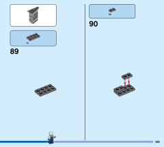 LEGO 60316 instructions page 105 – build guide