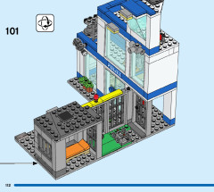 LEGO 60316 instructions page 112 – build guide