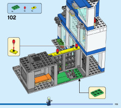 LEGO 60316 instructions page 113 – build guide